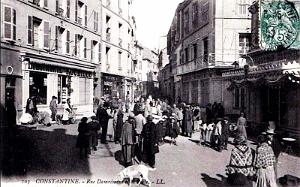58- Constantine- Rue Damremont et la Poste
